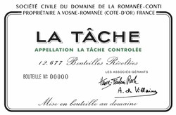 Domaine de la Romanee-Conti DRC La Tache Grand Cru 2020