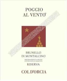 Col d'Orcia Brunello di Montalcino Riserva Poggio al Vento 2013