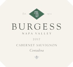 Burgess Contadina Cabernet Sauvignon 2017