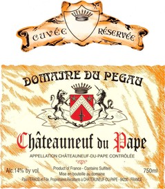 Domaine du Pegau Chateauneuf-du-Pape Cuvee Reservee 2016