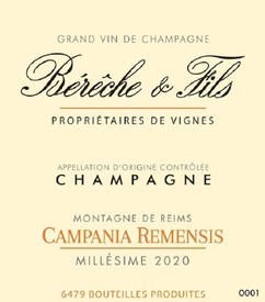 Bereche & Fils Campania Remensis Rose Extra Brut 2020