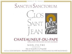 Clos Saint-Jean Vieilles Vignes Chateauneuf-du-Pape 2017