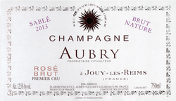 Champagne Aubry Sable Nicolas Francois Aubry 2013