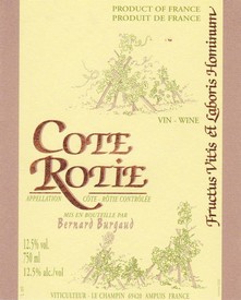 Bernard Burgaud Cote Rotie 2017