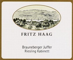 Fritz Haag Brauneberger Juffer Kabinett Riesling 2018