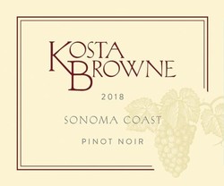 Kosta Browne Sonoma Coast Pinot Noir 2018
