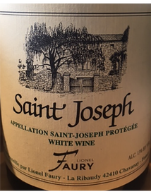 Domaine Faury Saint Joseph Blanc 2018