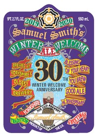 Samuel Smith Winter Welcome Ale 550mL Bottle