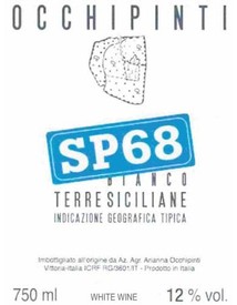 Arianna Occhipinti SP68 Terre Siciliane Bianco 2022