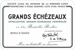 Domaine de la Romanee-Conti DRC Grands Echezeaux Grand Cru 2019