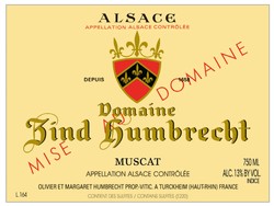Domaine Zind-Humbrecht Muscat 2021