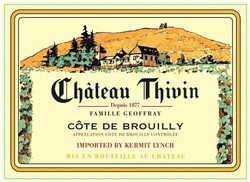 Chateau Thivin Cote de Brouilly 2021