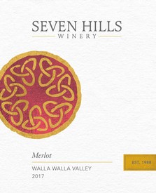Seven Hills Winery Walla Walla Merlot 2017