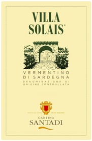 Santadi Vermentino Villa Solais 2021