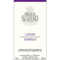 Paolo Scavino Langhe Nebbiolo 2021