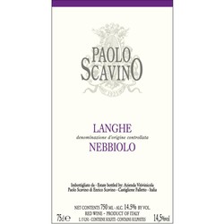 Paolo Scavino Langhe Nebbiolo 2021