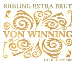 Von Winning Riesling Extra Brut Sekt NV