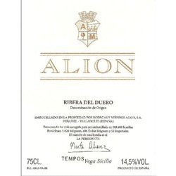 Vega Sicilia Alion 2019
