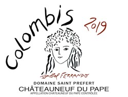 Domaine Saint Prefert Isabel Ferrando Chateauneuf-du-Pape Colombis 2019