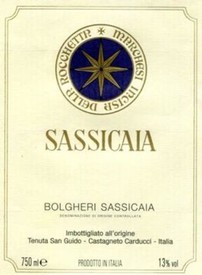 Tenuta San Guido Sassicaia 2021