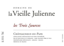 Domaine de la Vieille Julienne Chateauneuf-du-Pape Les Trois Sources 2019