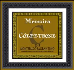 Colpetrone Sagrantino di Montefalco Memoira 2013