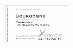 Xavier Monnot Bourgogne Chardonnay Les Grandes Coutures 2021
