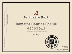 Domaine Gour de Chaule Gigondas .8 La Numero Huit 2022