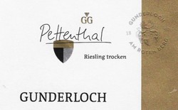 Gunderloch Pettenthal Riesling Trocken Grosses Gewachs 2020
