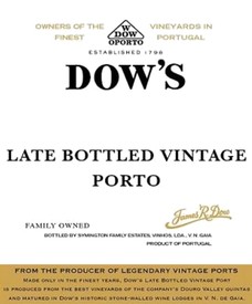 Dow's Late Bottled Vintage 2018 Port